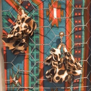 Jewelry - Cheetah Printed Earrings Jewelry - Cheetah Printed Earrings